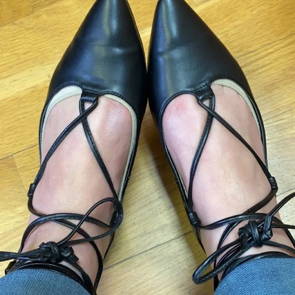 Old Navy Tie-up Flats - Picture 6 of 6